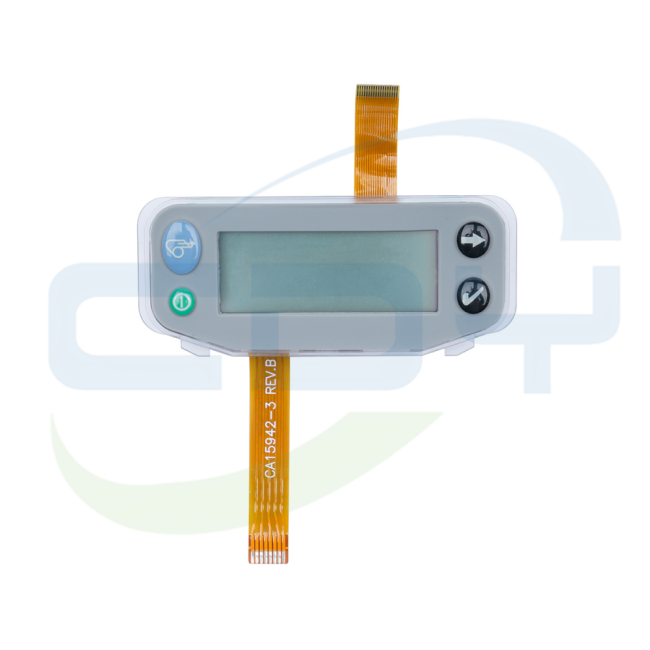 LCD Module + Keyboard overlay + Keypad PCB for Zebra QL320