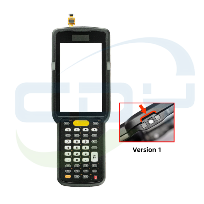 38-Key Top Shell / Front cover w/ Keypad aboard & Connector & Touch ( Version 1) for Zebra MC330K-G, MC330M-G, MC330L-G, MC3300x-G (G Version)