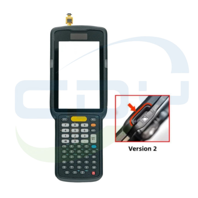 47-Key Top Shell / Front cover w/ Keypad aboard & Connector & Touch ( Version 2 ) for Zebra MC3300, MC33x, MC33ax, MC3300x Series (RS Version)
