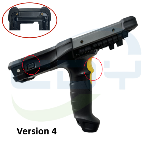Lower Shell (Handle) with Trigger & Top shell & Battery snap For Symbol Zebra MC9300 MC930 MC930B P ( Version 4 )