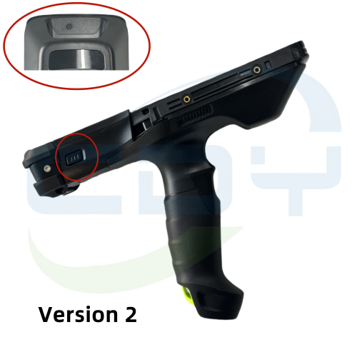 Back Cover & Handle ( Version 2, for speaker )  Replacement for Zebra MC9400 MC9450