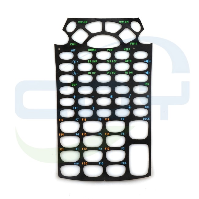 53 Key Keypad Overlay (5250 Version) Replacement for MC9090 MC9190 MC92N0 series