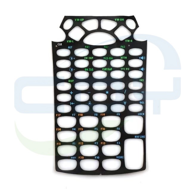 53 Key Keypad Overlay (3270 Version) Replacement for MC9090 MC9190 MC92N0 series