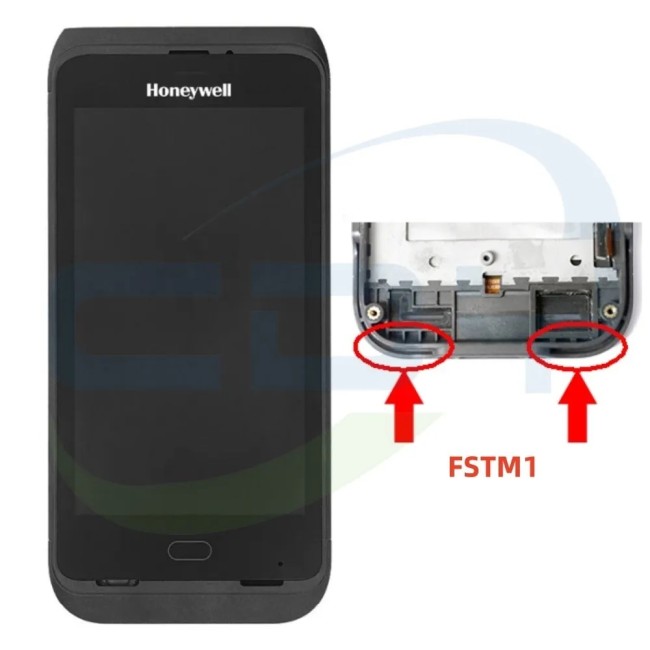 LCD with Touch Digitizer with Front Cover ( FSTM1 ) Replacement for Honeywell Dolphin CT40