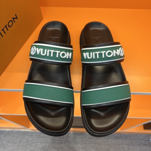 ルイヴィトン靴コピー 定番人気2022新品 Louis Vuitton メンズ サンダル-スリッパ