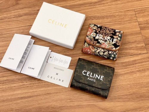 セリーヌ財布コピー 定番人気2021新品 Celine 男女兼用 財布 2色