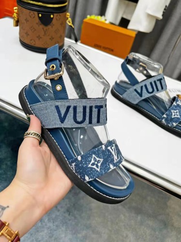 ルイヴィトン靴コピー 2022新品注目度NO.1 Louis Vuitton レディース サンダル