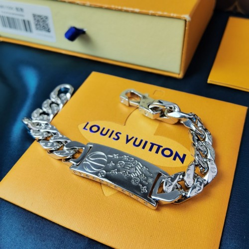 ルイヴィトンブレスレットコピー 定番人気2021新品 Louis Vuitton 男女兼用 ブレスレット 2色