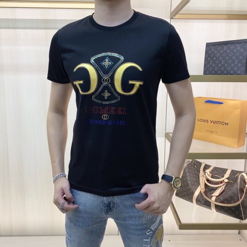 ドルチェ＆ガッバーナ服コピー 大人気2021新品 D&G メンズ 半袖Tシャツ 2色