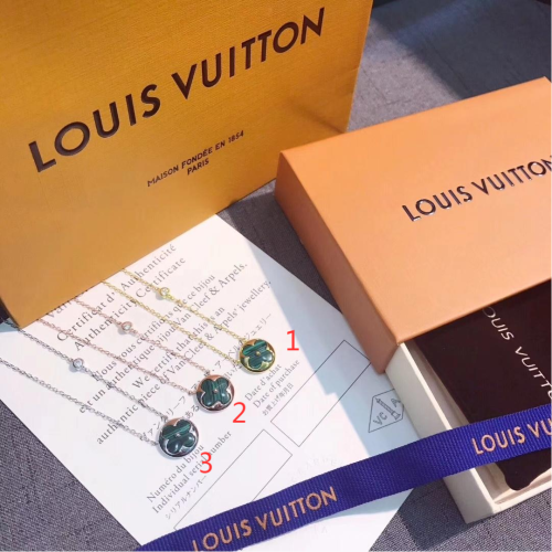 ルイヴィトンネックレスコピー 定番人気2021新品 Louis Vuitton レディース ネックレス925シルバー 3色