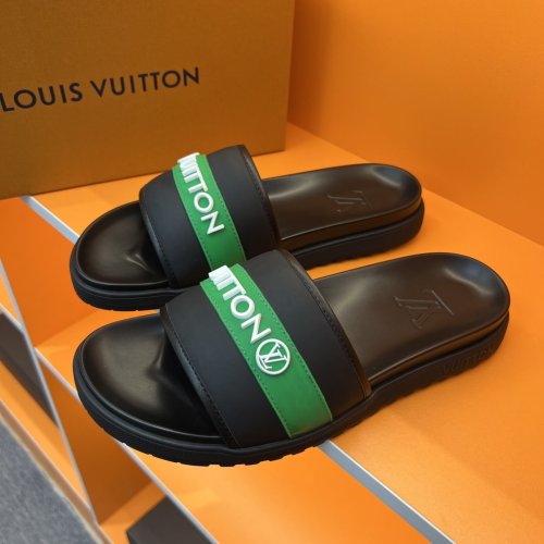 ルイヴィトン靴コピー 2022新品注目度NO.1 Louis Vuitton メンズ サンダル-スリッパ