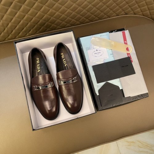 プラダ靴コピー 定番人気2022新品 PRADA メンズ 革靴