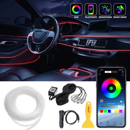 Luxury Ambient Vibe Lights - 6M Long (Multi-color APP Control)