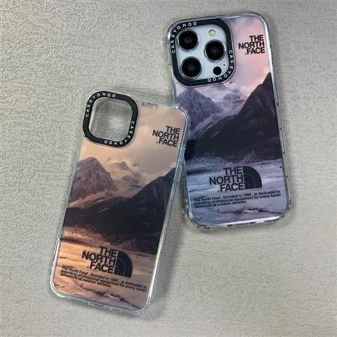 3D Gradient Mountain iPhone Case