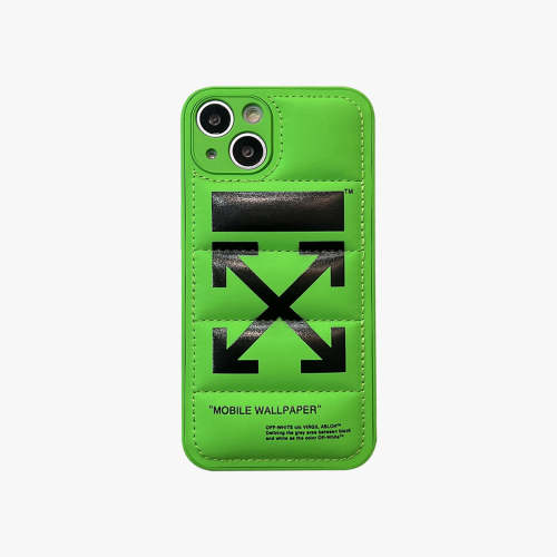 3D Phone Case | Green OW Feathered