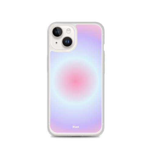 Pink Aura iPhone Case