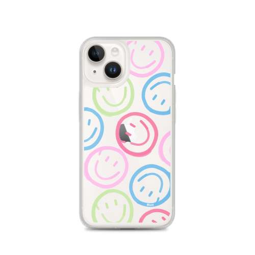 Rainbow Smiley iPhone Case