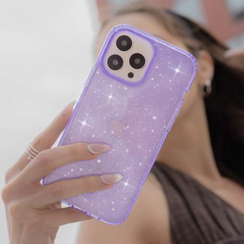 Lilac Stardust iPhone Case