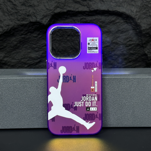 Laser Gradient Purple Phone Case - Add a Stylish Touch to Your Phone!