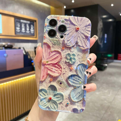 iPhone Case|Vintage Oil Painting Flower