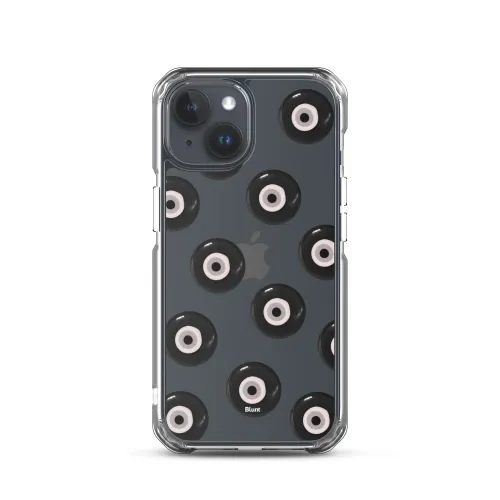 Black Evil Eyez iPhone Case