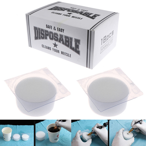 18PCS Disposable Sterilized Tattoo Needle Cleaning Cups (1)