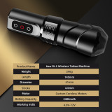 New FX-5 Wireless Tattoo Battery Pen Machine (Free Shipping)