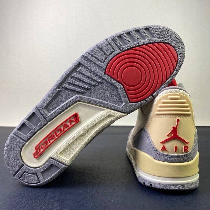 Free shipping maikesneakers Air Jordan 3 MUSLIN DH7139-100