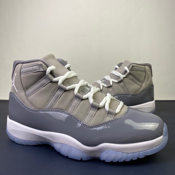 Free shipping maikesneakers Air Jordan 11 Cool Grey