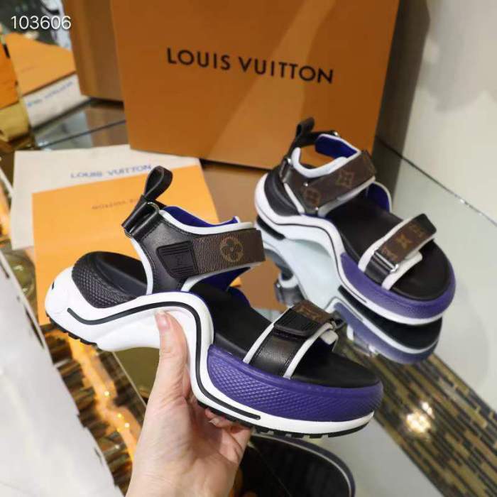 Free shipping maikesneakers Women L*ouis V*uitton Top Slippers