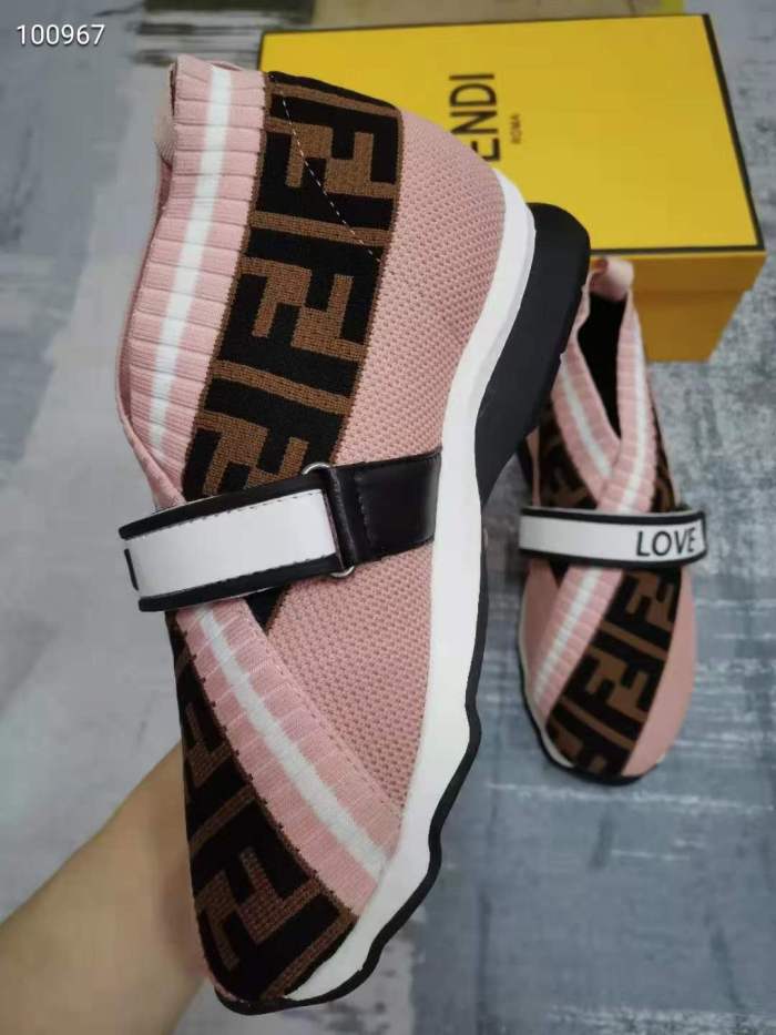 Free shipping maikesneakers Men Women F*endi Top Sneaker