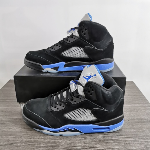 Free shipping maikesneakers Air Jordan 5 Racer Blue