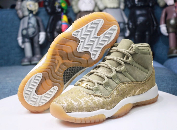 Free shipping maikesneakers Air Jordan 11 “Olive Lux”