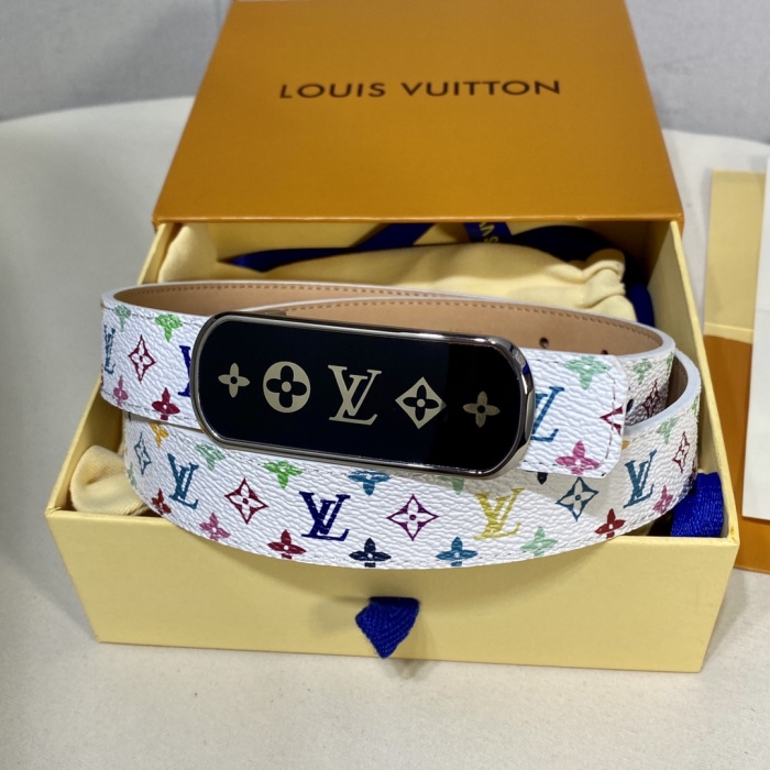 Free shipping maikesneakers L*ouis V*uitton Belts Top Quality 25MM