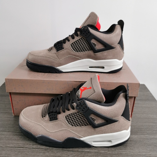 Free shipping maikesneakers Air Jordan 4 Retro Taupe Haze