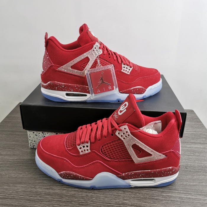 Free shipping maikesneakers Air Jordan 4 Retro Oklahoma Sooners AJ4-904282