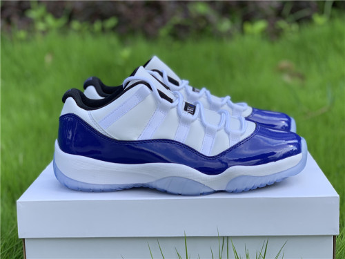 Free shipping maikesneakers Air Jordan 11 Low WMNS “Concord” AH7860-100