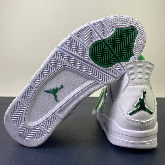 Free shipping maikesneakers Air Jordan 4 Retro Metallic Green CT8527-113