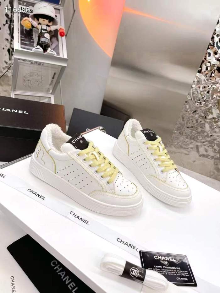 Free shipping maikesneakers Men Women C*hanel Top Sneaker