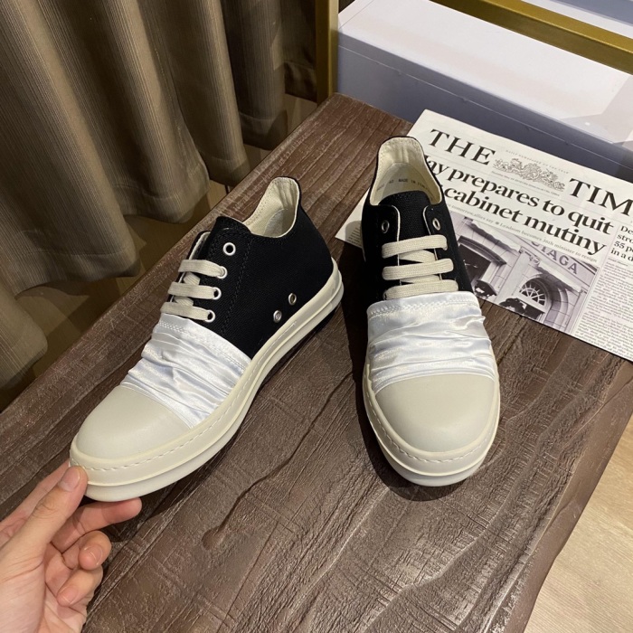 Free shipping maikesneakers Men Women R*ick O*wens Top Sneaker