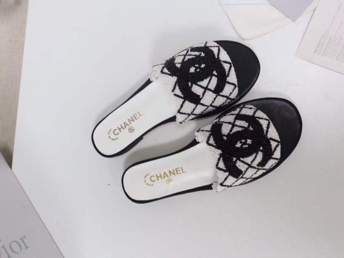Free shipping maikesneakers Women C*hanel Top Sandals