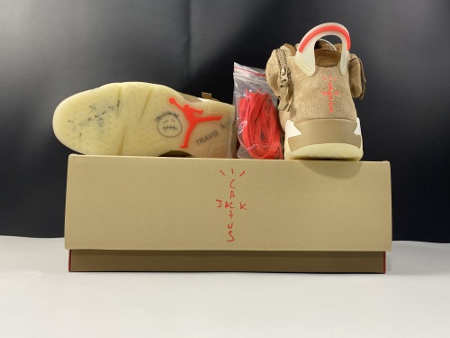 Free shipping maikesneakers Travis Scott x Air Jordan 6 DH0690-200