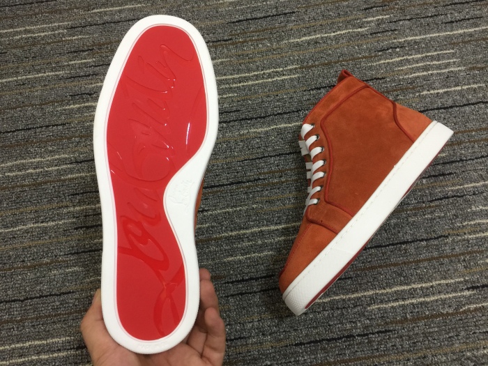 Free shipping maikesneakers C*ristian L*uboutin Suede Leather Sneaker