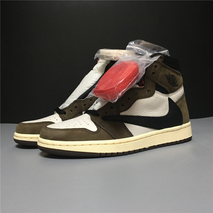Free shipping maikesneakers Air Jordan 1 Retro High Travis Scott CD4487-100