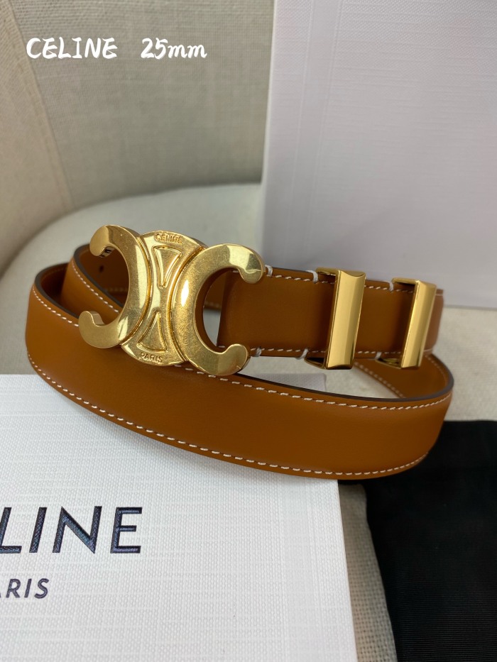 Free shipping maikesneakers C* eline Belts Top Quality 25MM
