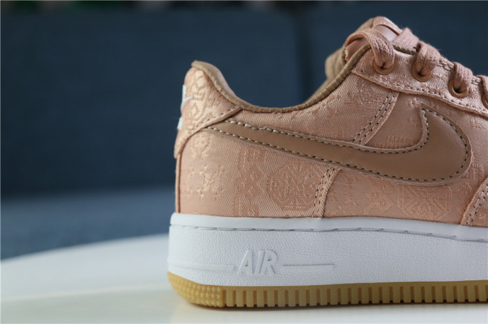 Free shipping from maikesneakers CLOT X Nike Air Force 1 Low “Rose Gold”