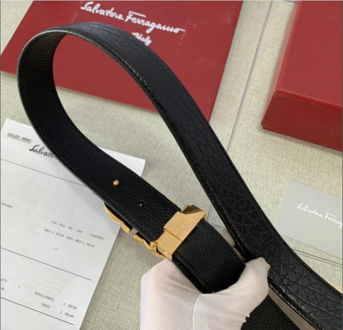 Free shipping maikesneakers F*erragamo Belts Top Version
