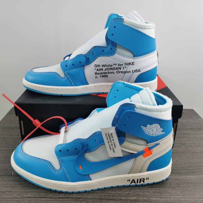 Free shipping maikesneakers OFF WHITE x Air Jordan 1 Retro High