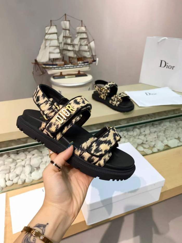 Free shipping maikesneakers Women D*ior Top Sandals