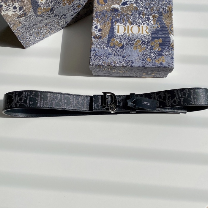 Free shipping maikesneakers D*ior Belts Top Version 3.4cm